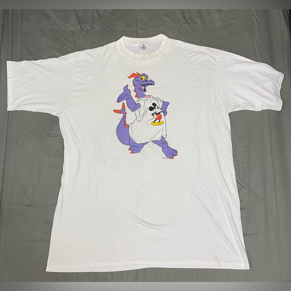 Vintage Walt Disney World Epcot Center Figment Shirt